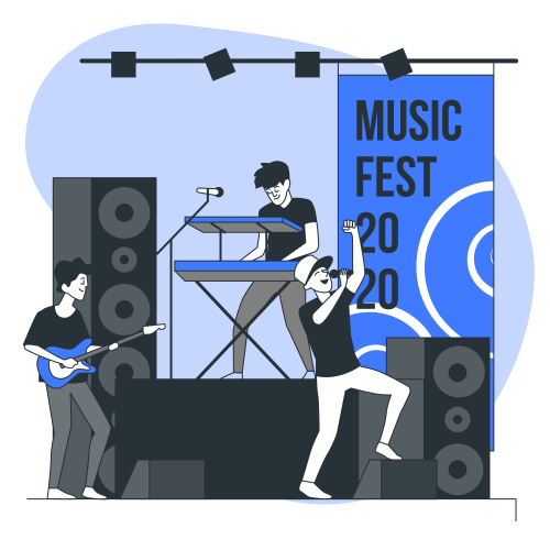 Music festival-bro